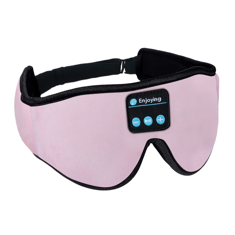 3D Bluetooth Sleep Eye Mask Sleep Headphones Rosa