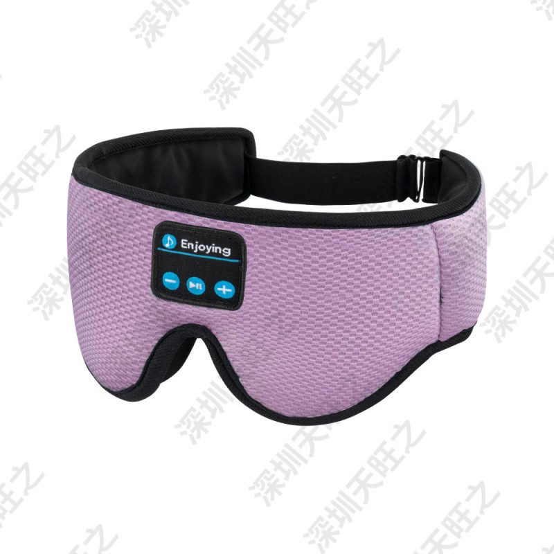3D Bluetooth Sleep Eye Mask Sleep Headphones Lila