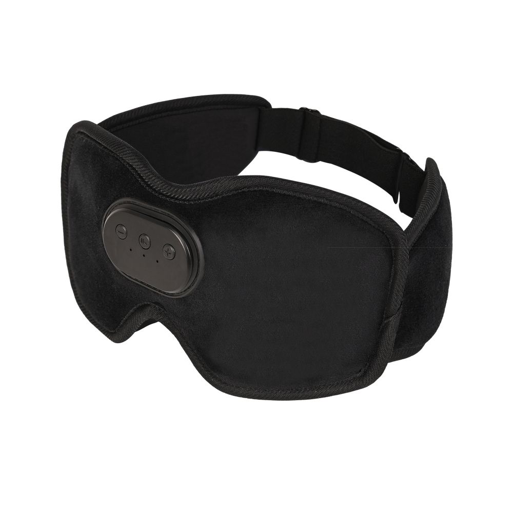 3D Bluetooth Sleep Eye Mask Trådlös musikmask Svart