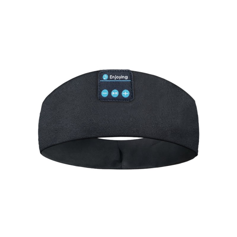 Bluetooth pannband hörlurar svart