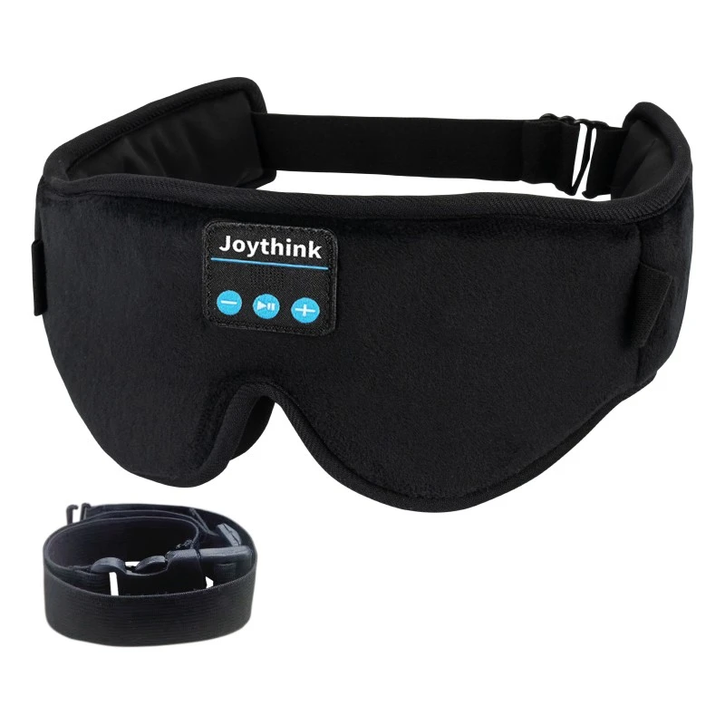 Bil bluetooth sömn ögonmask svart
