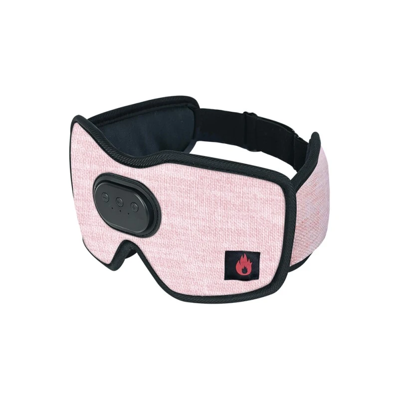Uppvärmd Bluetooth Sleep Eye Mask Sleep Hörlurar lingrå