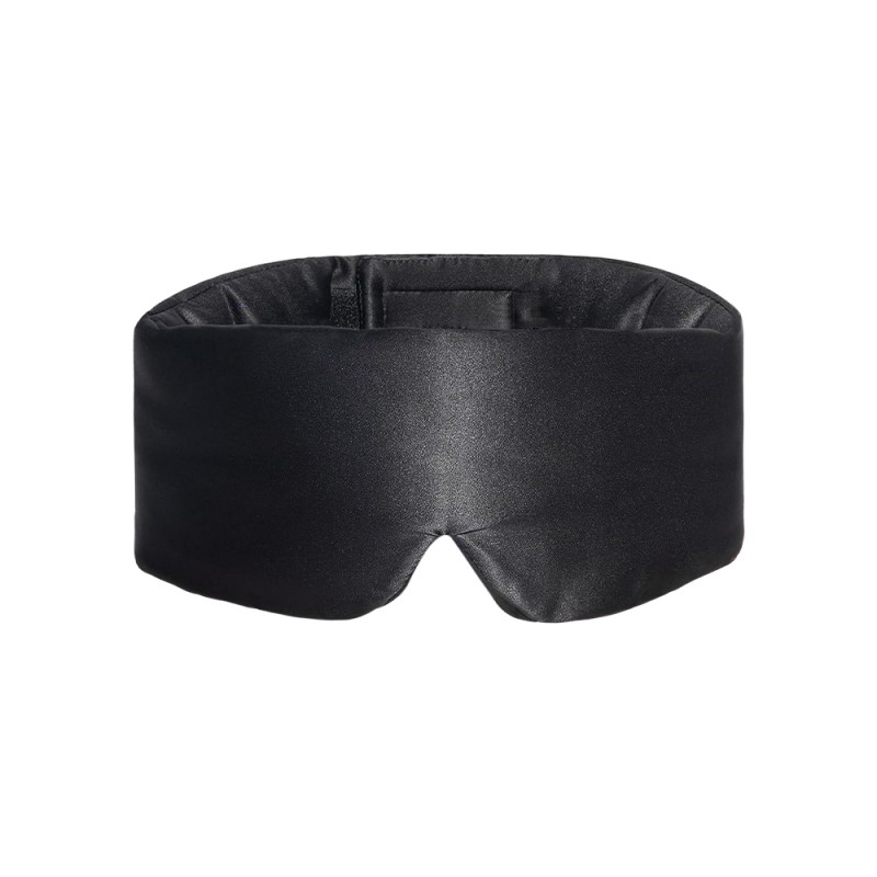 Silk svart ögonmask utan näsa