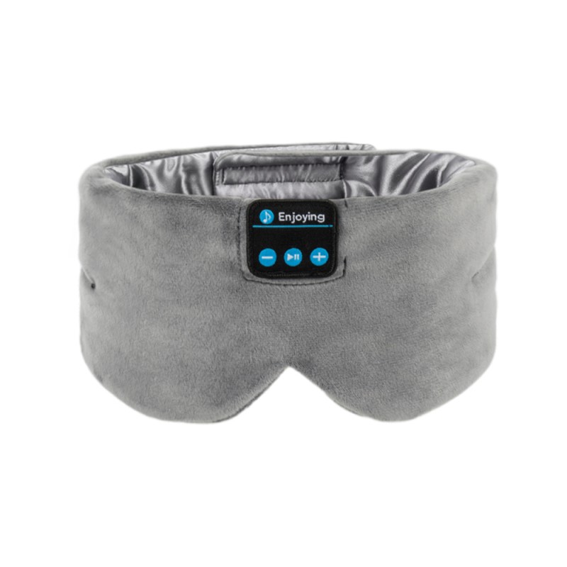 Silk Bluetooth Sleep Eye Mask Sovhörlurar grå