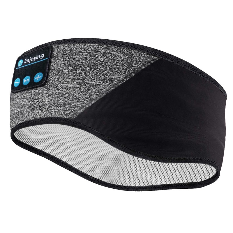 Stretch Bluetooth Headband Sports hörlurar Två tonade